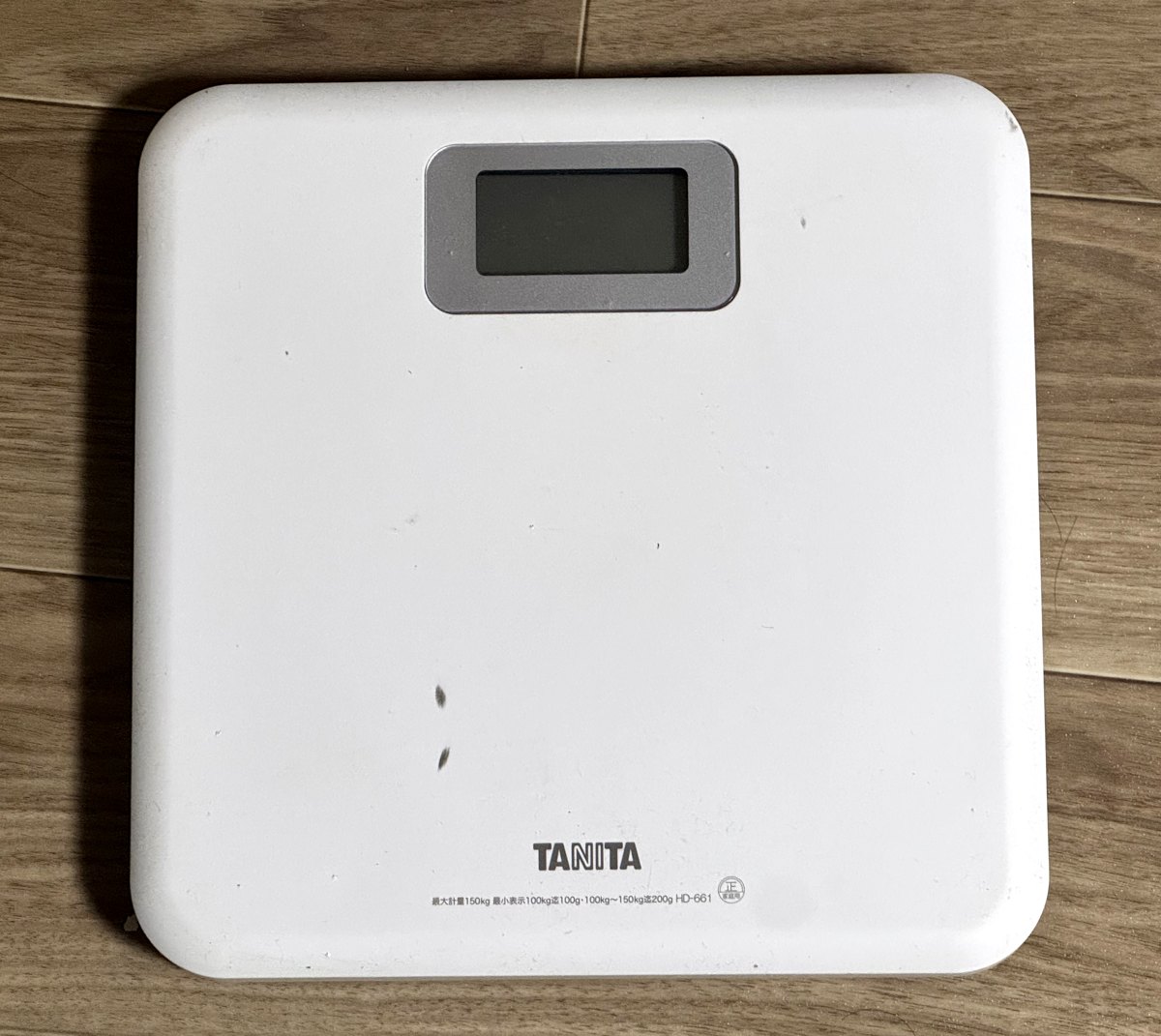 タニタ HD-661の本体